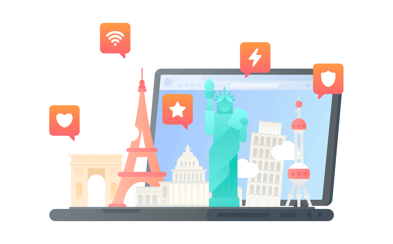在荷属安的列斯群岛连接到中国的软件 - 返华VPN